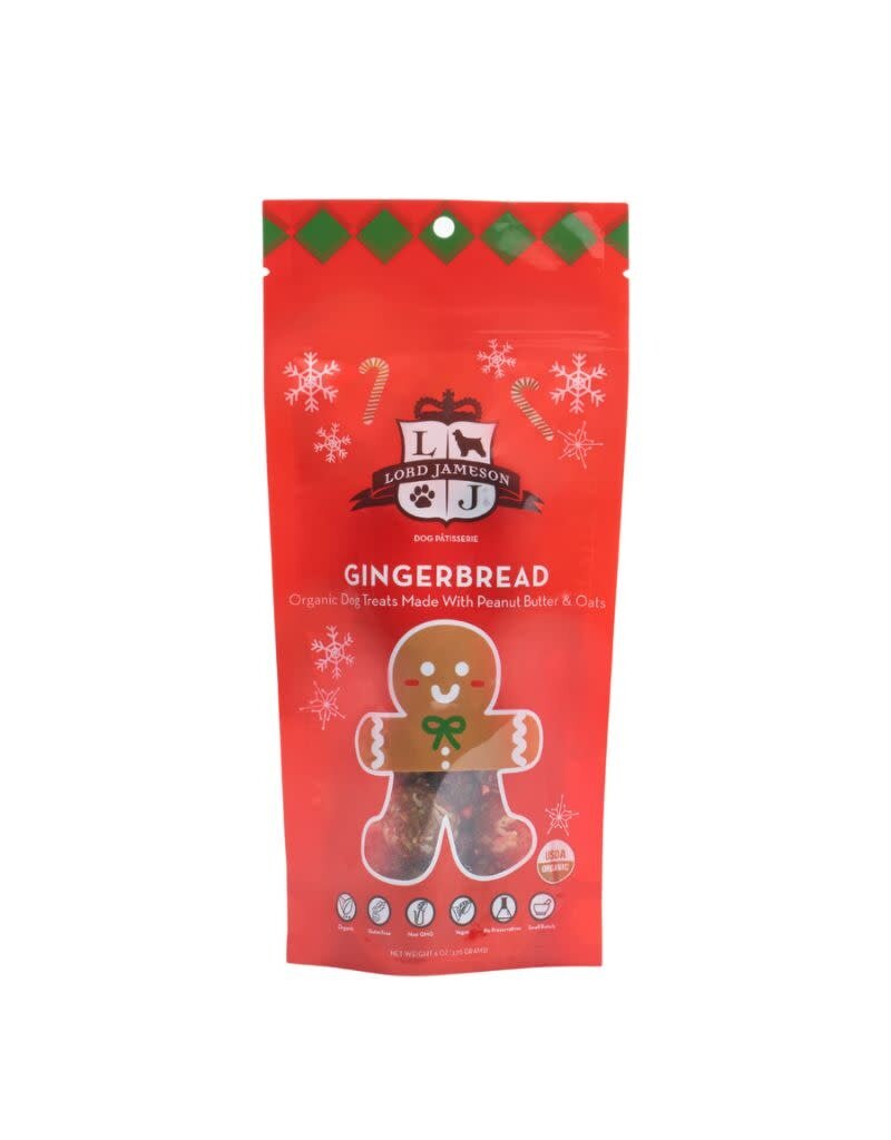 Lord Jameson LORD JAMESON Gingerbread Dog Treats 6OZ