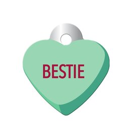 Quick-Tag Tag Sweetheart Bestie Heart S