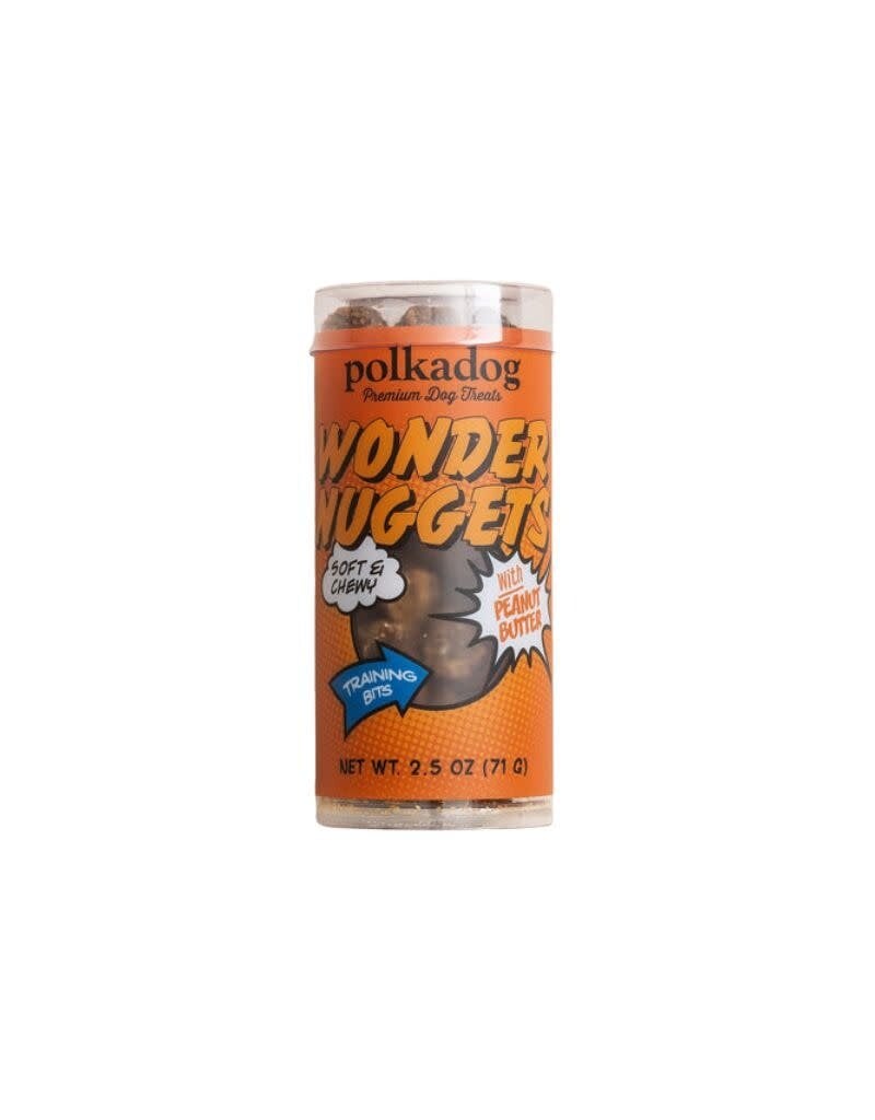 POLKADOG POLKA DOG Wonder Nuggets Peanut Butter 2.5OZ