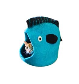 KARMA CAT KARMA CAT Pet Cave Turquoise Fish