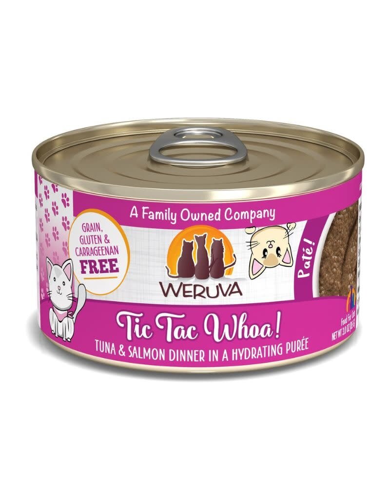 Weruva WERUVA Pate Canned Cat Food Tic Tac Whoa CASE 12/3OZ