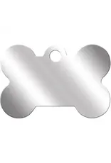 Quick-Tag Tag Chrome Plated Brass Bone