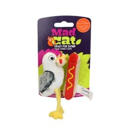 Mad Cat MAD CAT Hot Dog Thief Catnip Cat Toy