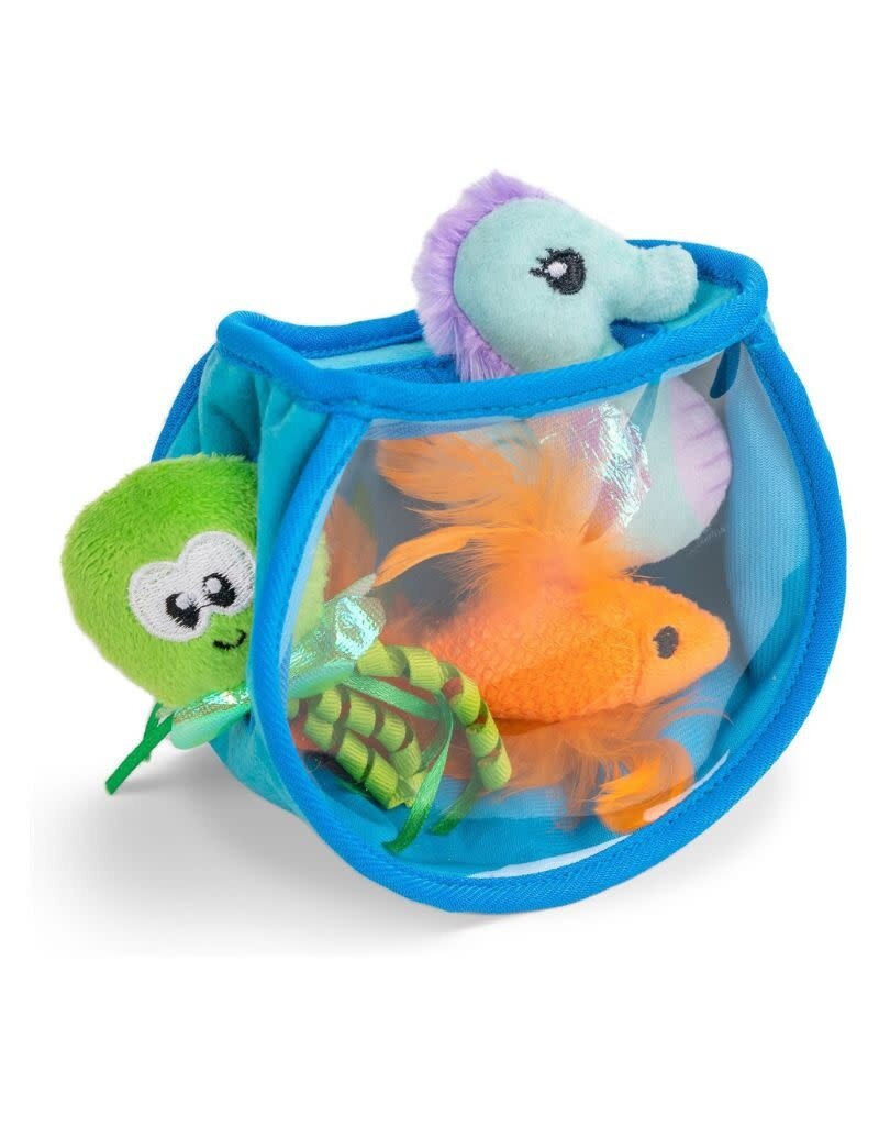 OUTWARD HOUND OUTWARD HOUND Hide and Seek Fish Bowl Cat Puzzle Toy
