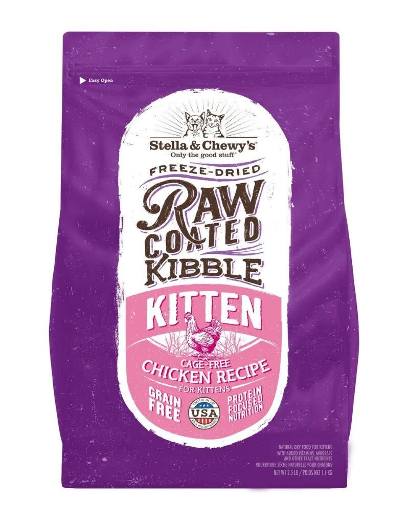 Stella & Chewys STELLA & CHEWY'S Raw Coated Kitten Dry Food Cage Free Chicken