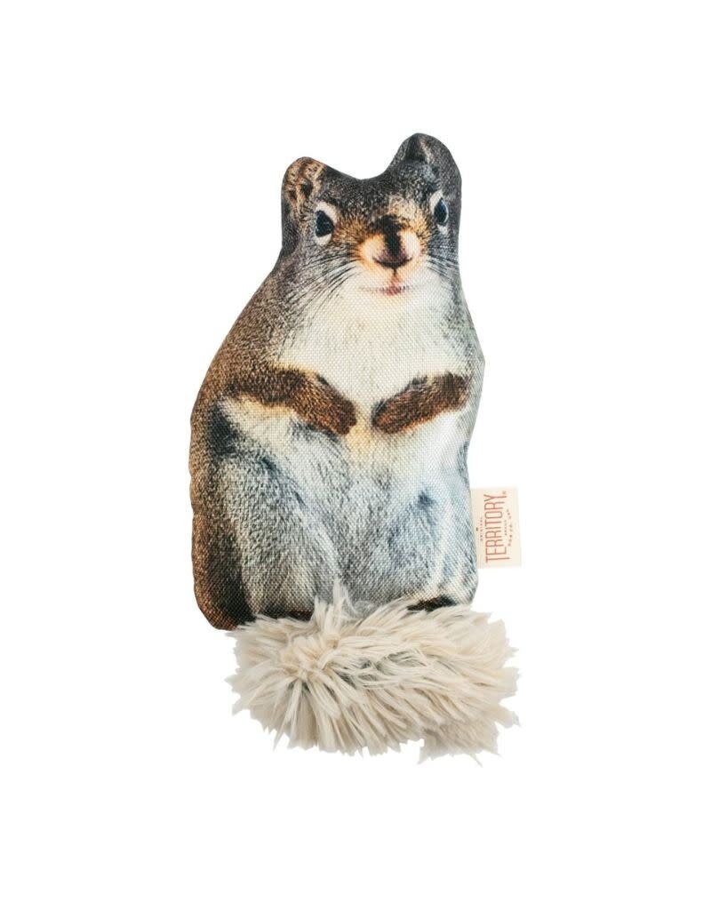 TERRITORY TERRITORY Flopper Animated Dog Toy Squirrel
