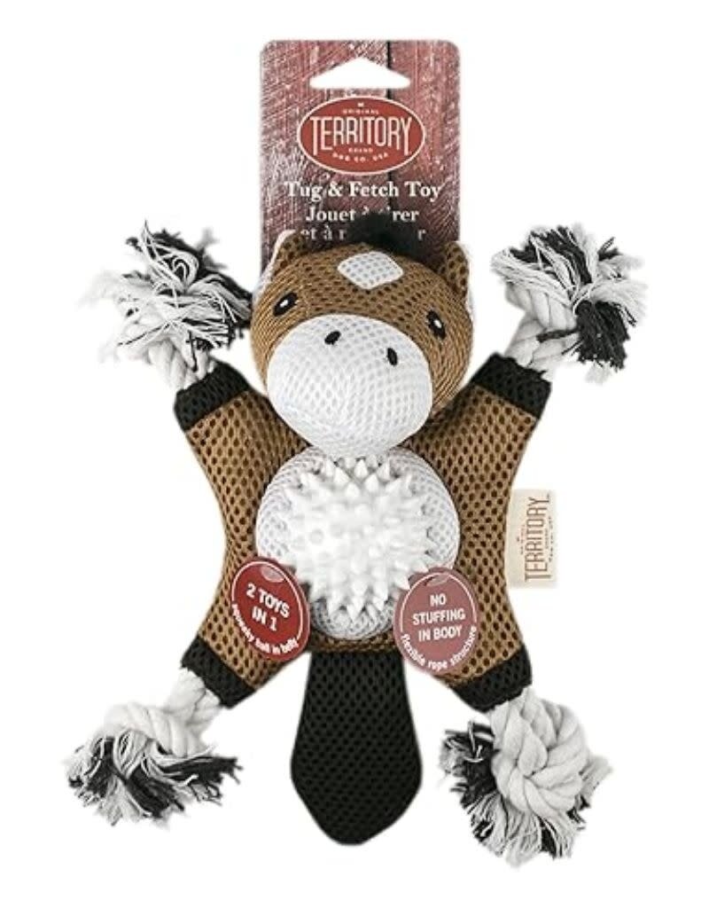 TERRITORY TERRITORY 2 in 1 Dog Toy Horse