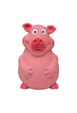 TERRITORY TERRITORY Latex Squeaky Dog Toy Pig 6 inch
