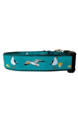 SEW FETCH Dog Collar Seagull with French Fry