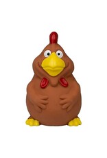 TERRITORY TERRITORY Latex Squeaky Dog Toy Chicken 6 inch