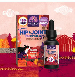 AUSTIN & KAT AUSTIN & KAT Bakko's Hip and Joint CBD Oil 450mg