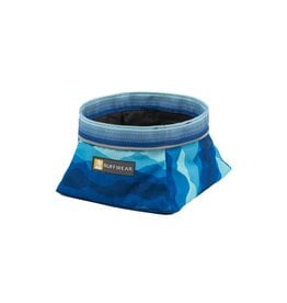 RUFFWEAR RUFFWEAR Quencher Packable Dog Bowl Coastal Mountains