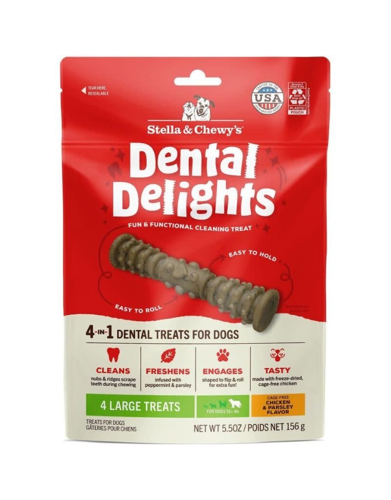 Stella & Chewys STELLA & CHEWY'S Dental Delights Dog Treats Large