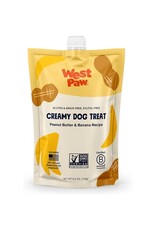 West Paw WEST PAW Creamy Dog Treat Peanut Butter and Banana Pouch 6.2OZ