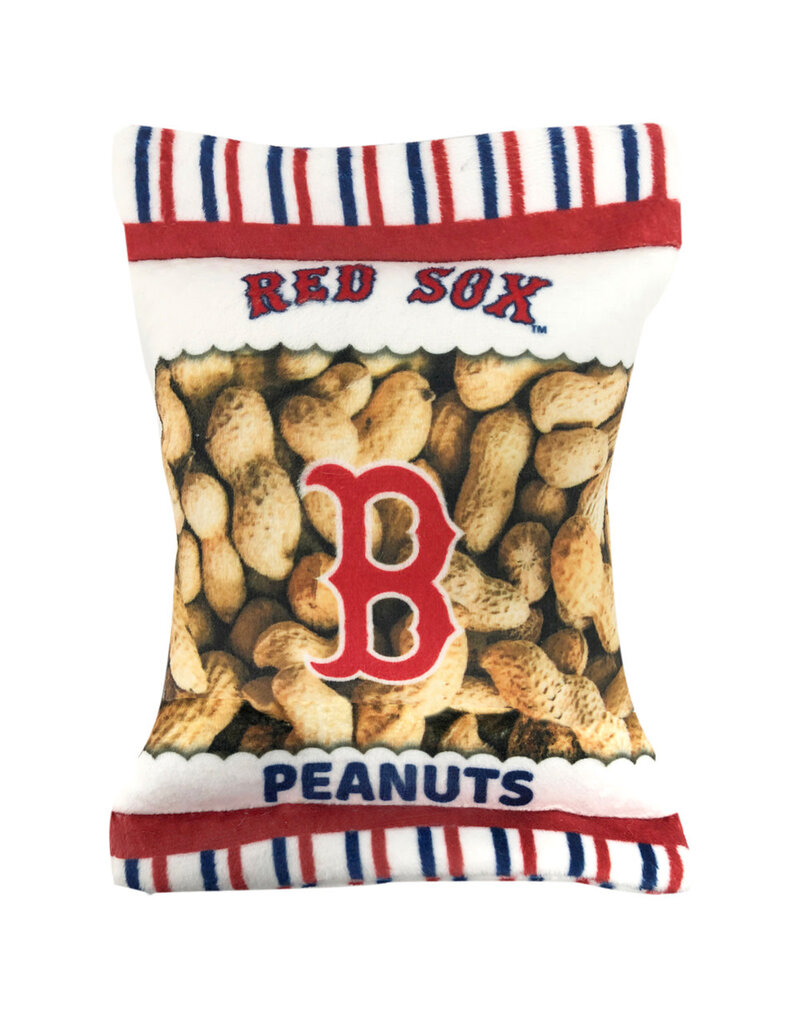 Red Sox Peanut Bag Dog Toy