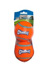 Chuckit CHUCKIT Tennis Ball Shrink Wrapped Large 2 Pack
