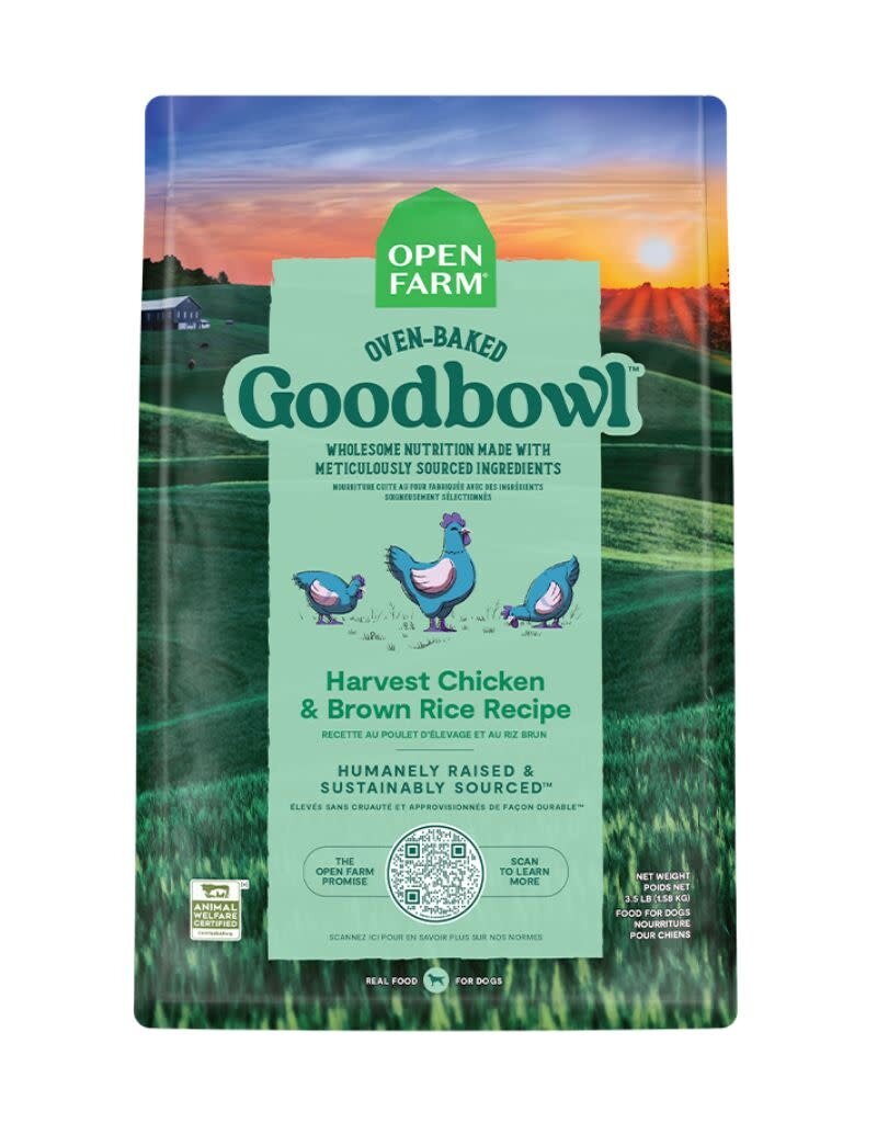 Open Farm OPEN FARM Goodbowl Dry Dog Harvest Chicken 3.5LB.