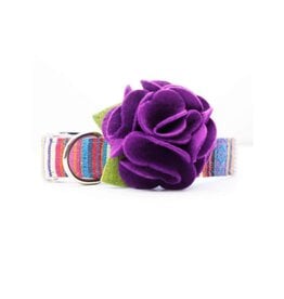 MIMI GREEN MIMI GREEN Hydrangea Dog Collar Flower Purple Rain
