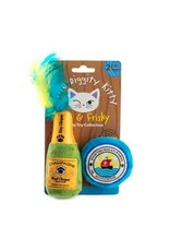 Haute Diggity Dog HAUTE DIGGITY DOG Kitty Clicquot Bottle & Caviar Organic Catnip Toy
