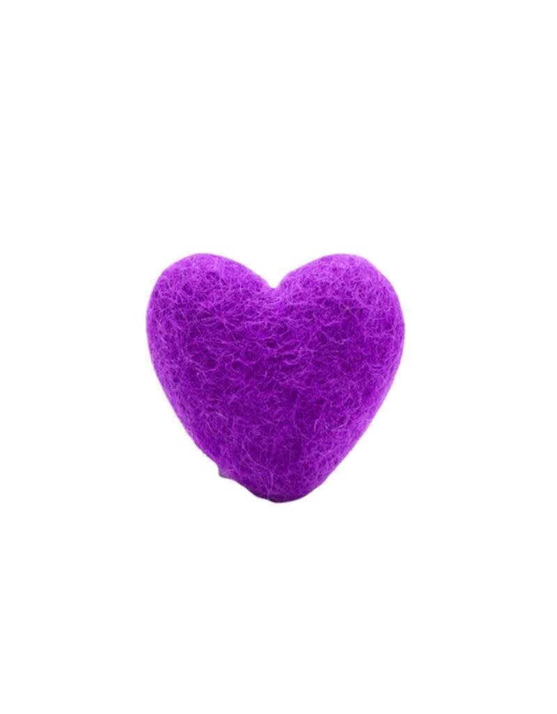 MIMI GREEN MIMI GREEN We Heart Dog Collar Accessory Purple