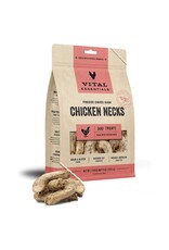 Vital Essentials VITAL ESSENTIALS Dog Treat Freezedried Chicken Necks 9oz