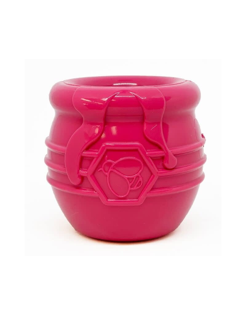 SodaPup SODAPUP Treat Dispenser & Enrichment Toy Honey Pot Pink