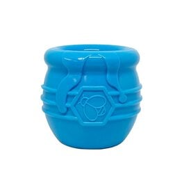 SodaPup SODAPUP Treat Dispenser & Enrichment Toy Honey Pot Blue