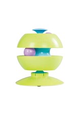PETSTAGES CATSTAGES Twist A Ball Track Green