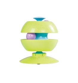 PETSTAGES CATSTAGES Twist A Ball Track Green