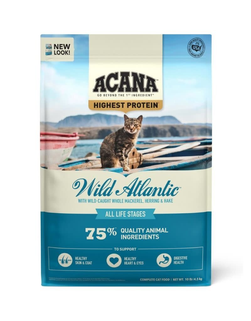 Acana ACANA Wild Atlantic Grain-Free Dry Cat & Kitten Food 10 lb.