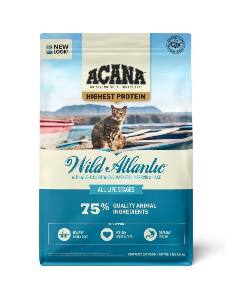 Acana ACANA Wild Atlantic Grain-Free Dry Cat & Kitten Food 4 lb.