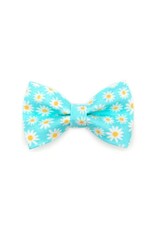 Made by Cleo MADE BY CLEO Cat Bow Tie Daisies Blue