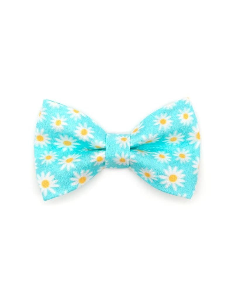 Made by Cleo MADE BY CLEO Cat Bow Tie Daisies Blue