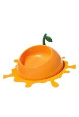 VETRESKA VETRESKA Juicy Tangerine Pet Bowl, Spoon & Mat Set