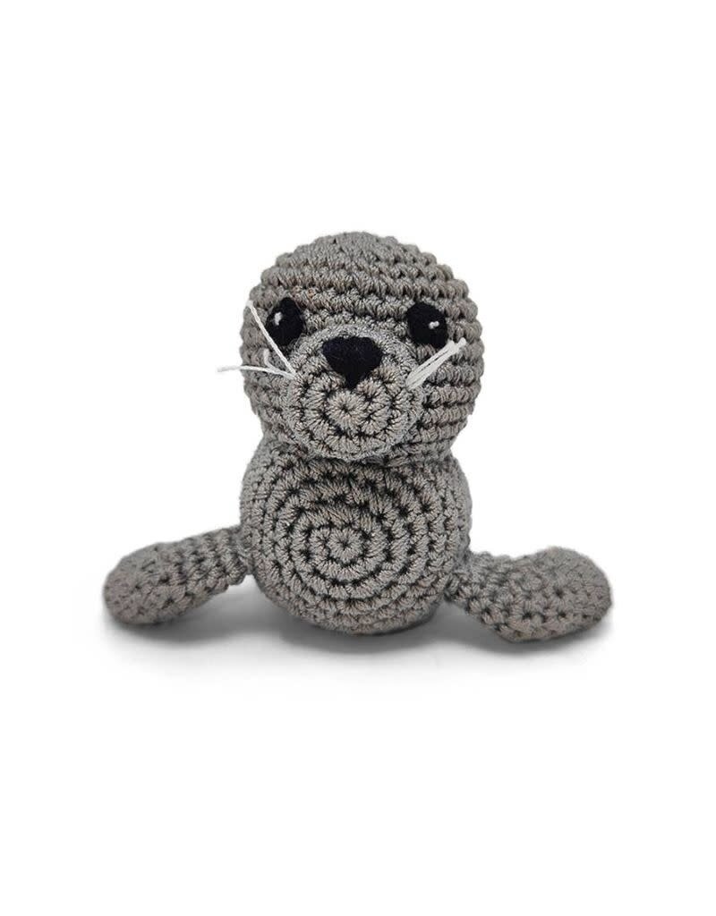 Dogo DOGO Crochet Dog Toy Seal