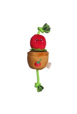 TERRITORY TERRITORY 2 in1 Dog Toy Tug Tomato