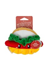 TERRITORY TERRITORY Plush Dog Toy Hotdog