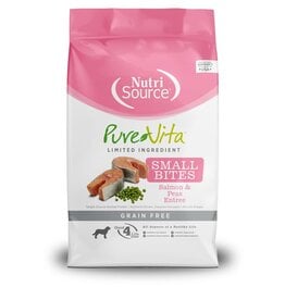 NUTRISOURCE NUTRISOURCE Dog Food Pure Vita Grain Free Salmon and Peas 15LB