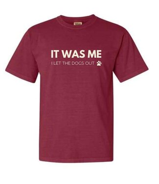 FISH & BONE FISH & BONE It Was Me T-shirt Chili