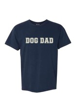 FISH & BONE FISH & BONE Varsity Dog Dad T-shirt True Navy