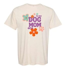 FISH & BONE FISH & BONE Dog Mom Era T-shirt Ivory