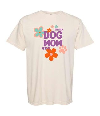 FISH & BONE FISH & BONE Dog Mom Era T-shirt Ivory