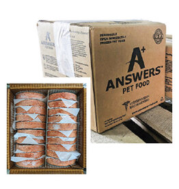 Answers Pet Food ANSWERS Frozen Raw Canine Detailed Beef 20 lb Bulk