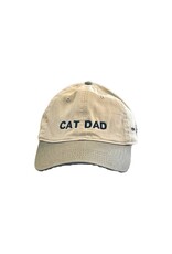 FISH & BONE FISH & BONE Cat Dad Cap Olive Green/Khaki Split