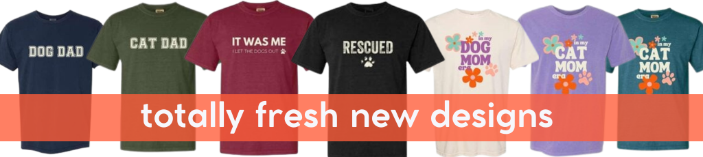 Fresh new t-shirts