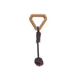 CARHARTT Rubber Handle Monkey Fist Dog Pull Toy
