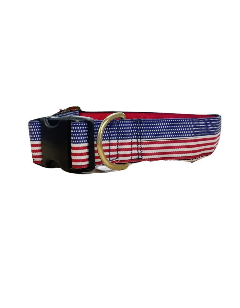 MACKENZIE MACKENZIE American Flag Dog Collar
