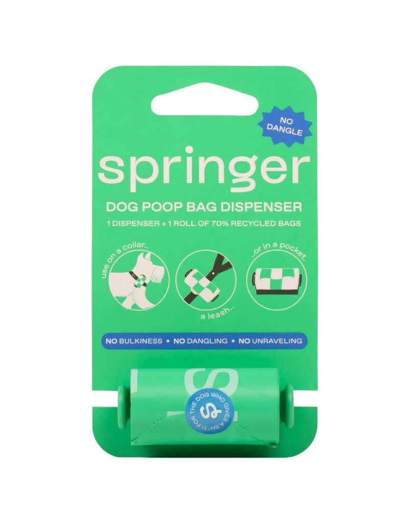 SPRINGER SPRINGER Poop Bag Dispenser + Roll