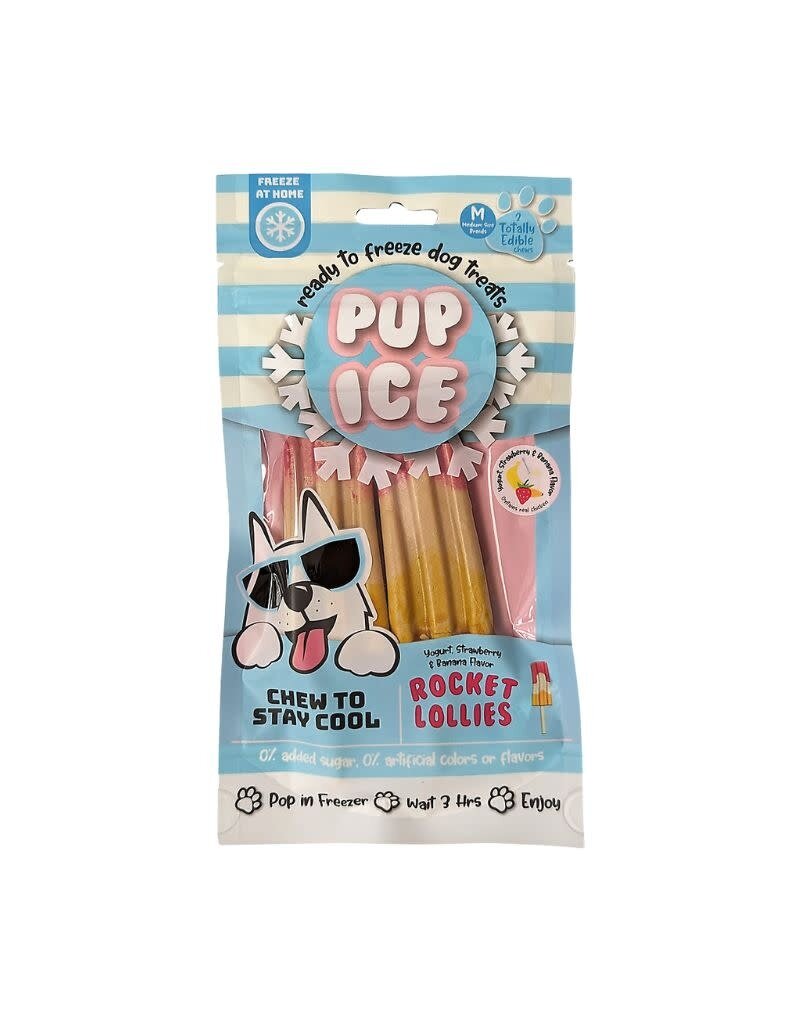 ETHICAL PET PRODUCTS (SPOT) ETHICAL PUP ICE Rocket Strawberry Banana 2 Pack