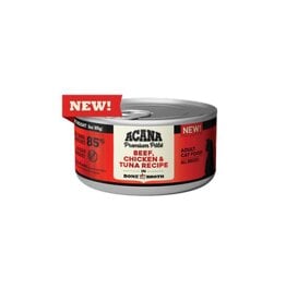 Acana ACANA Beef Chicken and Tuna Recipe Cat Food Can 3OZ